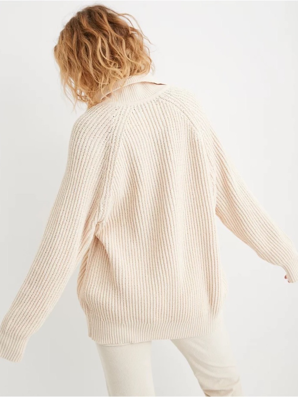 Aerie Sugar Rush Chenille Sweater - Cake Batter - Size Small - Picture 2 of 7